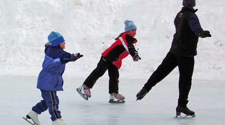 The city of Sugar Hill's popular ice skating rink will return Nov. 11. (Credit: City of Sugar Hill)