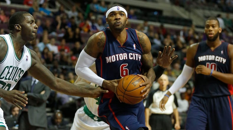 Josh Smith, the former Hawks player now with the Pistons, returns to Philips Arena for the first time since signing with Detroit in the offseason.