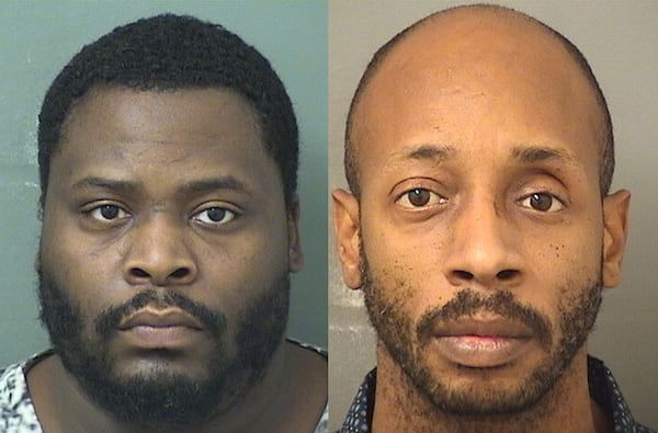 Maurice Clarence Jeffries (left), Robert Dedeaux