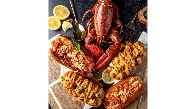 A variety of lobster rolls from the menu of BK Lobster. / BK Lobster Facebook page