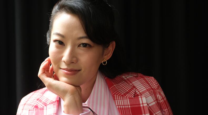 Actor Arden Cho poses for a portrait in Los Angeles on Tuesday, Aug. 26, 2025. (AP Photo/Chris Pizzello)
