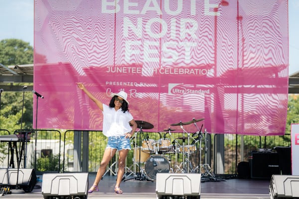 Janell Stephens is the founder of Georgia-based hair care brand Camille Rose, which is hosting its fifth annual Beauté Noir Fest on Saturday at Pullman Yards. (Courtesy of Beauté Noir Fest)