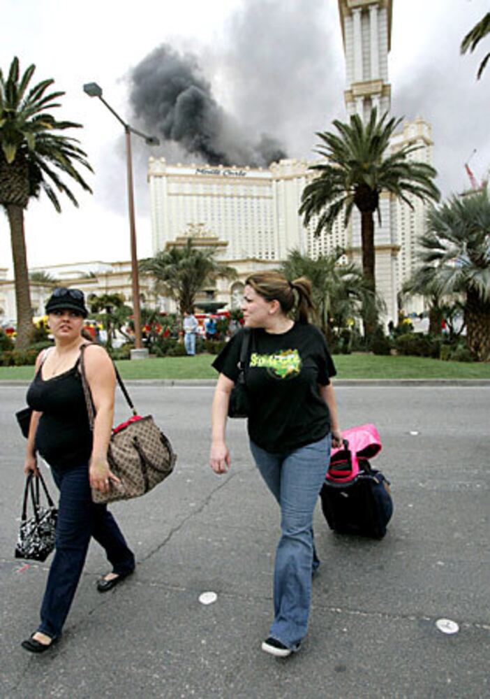 Monte Carlo resort fire