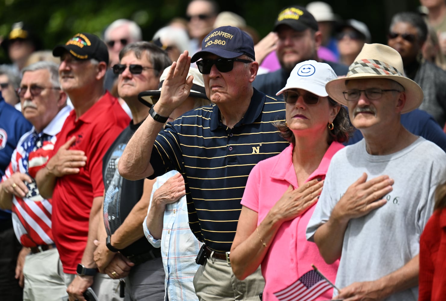 Memorial Day ceremony held at national cemetery in Marietta