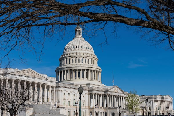 FILE - The Capitol is seen in Washington, March 25, 2025. (AP Photo/J. Scott Applewhite, File)