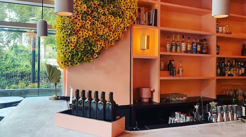 The renovated bar at Rwby has a softer, more playful feel than its predecessor, the Lawrence. Nov. 13, 2023 (Credit: Courtesy of Rwby)