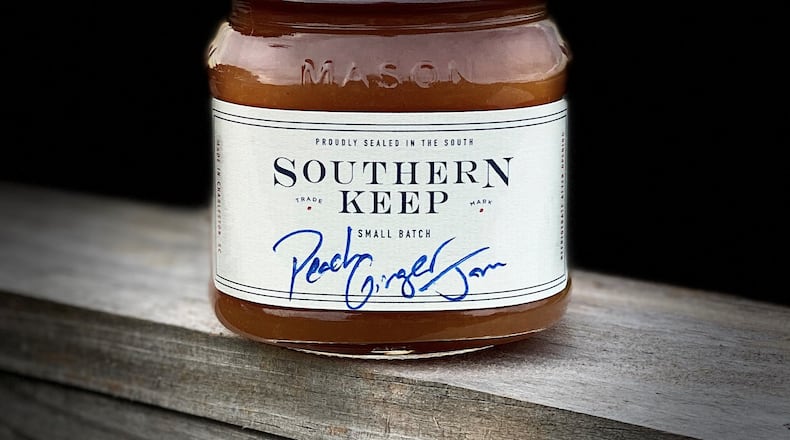 Peach ginger jam from Southern Keep. CONTRIBUTED BY ELLEN DUTTON