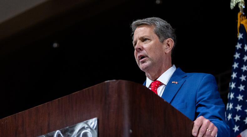 Even though Georgia saw a record $3.2 billion surplus in tax collections during the past fiscal year and signs point to a growing economy, Gov. Brian Kemp has instructed most state agencies not to seek additional funding in their budget requests. Nathan Posner for the Atlanta-Journal-Constitution