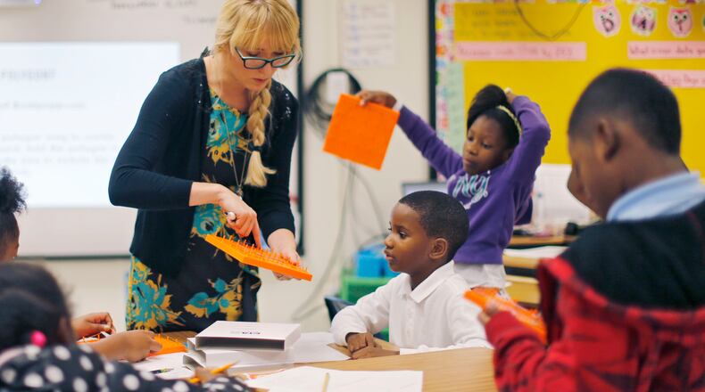 Fulton County Schools will hold a recruiting event for teachers in December. BOB ANDRES / BANDRES@AJC.COM
