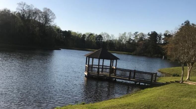 A mother reported her child missing about 3 p.m. from an apartment complex. Authorities found him in this lake.