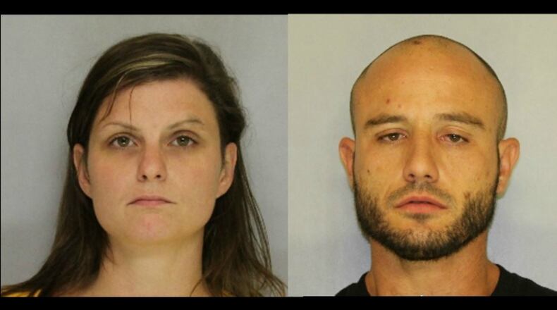 Brenda Jones (left), Joshua Starley (Credit: Hall County Sheriff's Office)