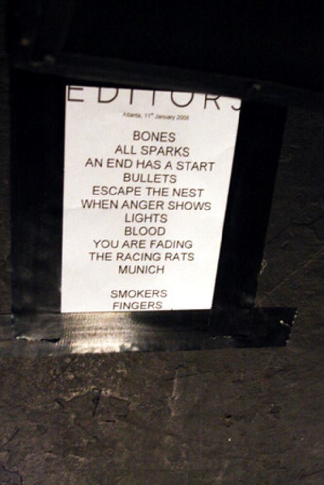 Editors and Hot Hot Heat spice up the Coca Cola Roxy Theatre