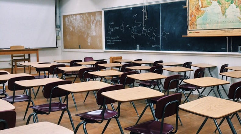 <p>Stock photo of a classroom.</p>