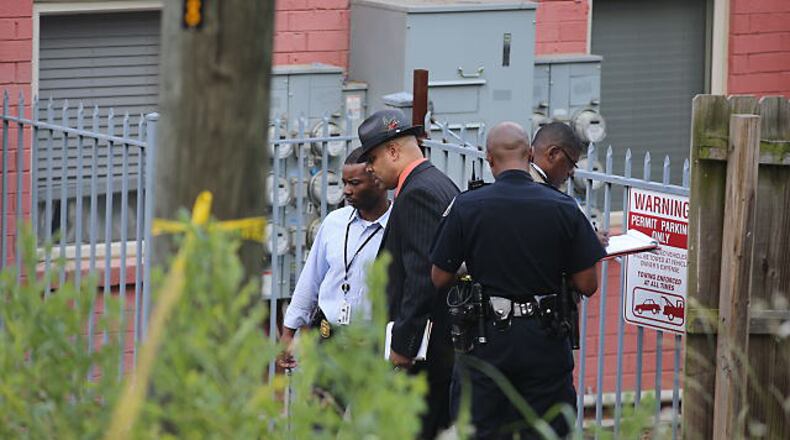 Homicide investigators were on the scene Wednesday afternoon, May 29, 2013.