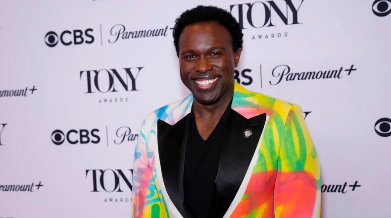 Joshua Henry attends the 79th annual Tony Awards Meet the Nominees press event at the Sofitel New York on Thursday, May 14, 2026, in New York. (Photo by Charles Sykes/Invision/AP)