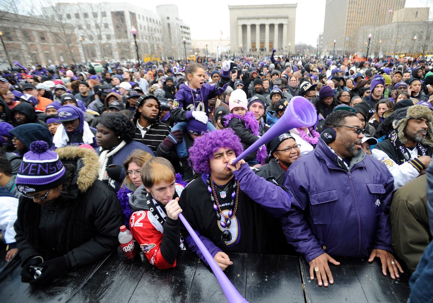 Ravens, Baltimore celebrate