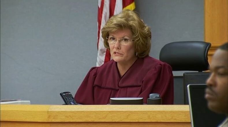 <p>Judge Kathryn Schrader</p>