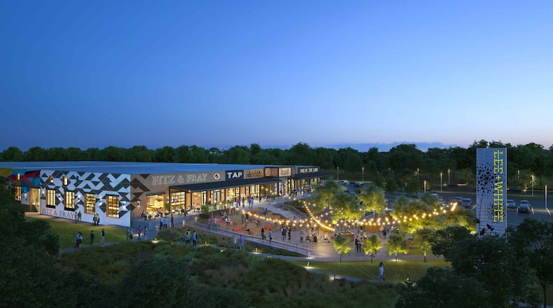 The Lee + White food hall is set to open in June 2023. / Courtesy of Lee + White