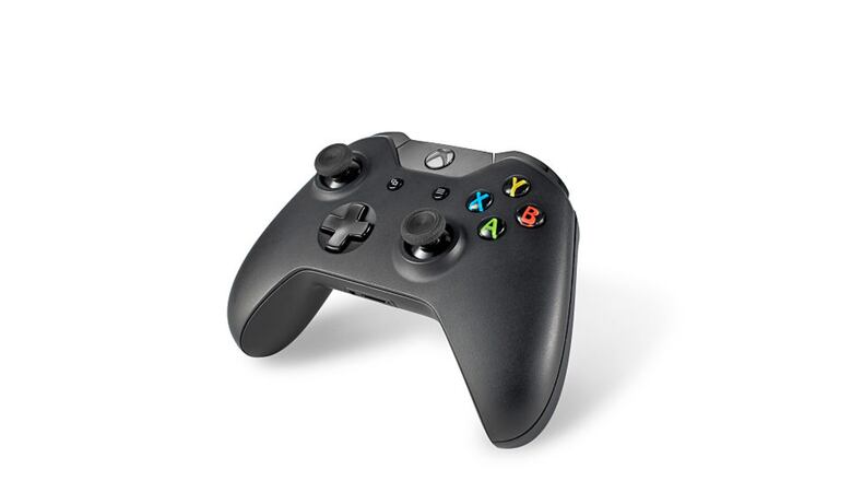 A Microsoft Xbox One wireless controller, taken on January 22, 2016. (Photo by Olly Curtis/Future Publishing via Getty Images)