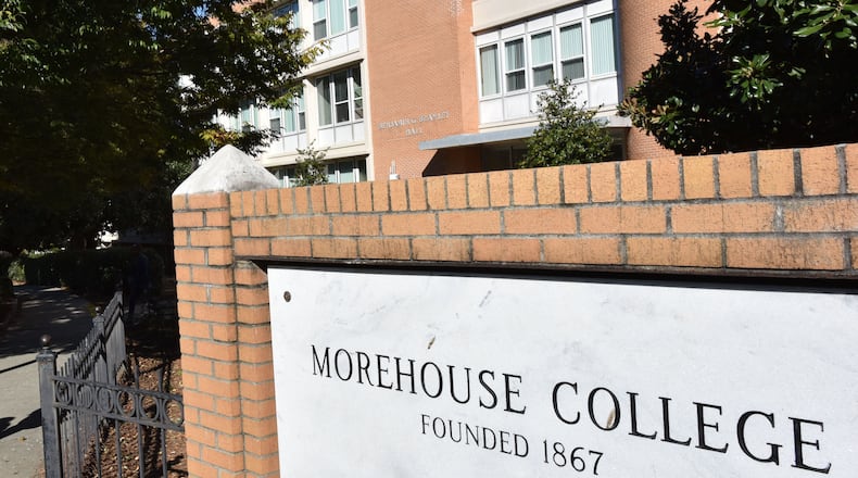 Morehouse College is one of three Atlanta HBCUs where students will receive discounted rides on Election Day. AJC FILE PHOTO