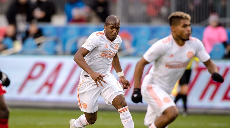 Atlanta United played at Toronto on Sunday in MLS action. (Atlanta United)