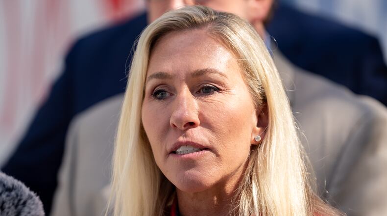 The assistant chief of police in Rome received an email saying a bomb had been placed at the home of U.S. Rep. Marjorie Taylor Greene. Officers dispatched to the home determined there was no active threat.