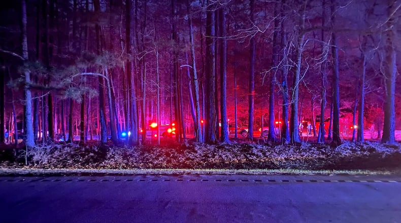 Rescue workers searched the Yellow River in Gwinnett County for a 4-year-old boy who disappeared beneath the water Saturday afternoon.