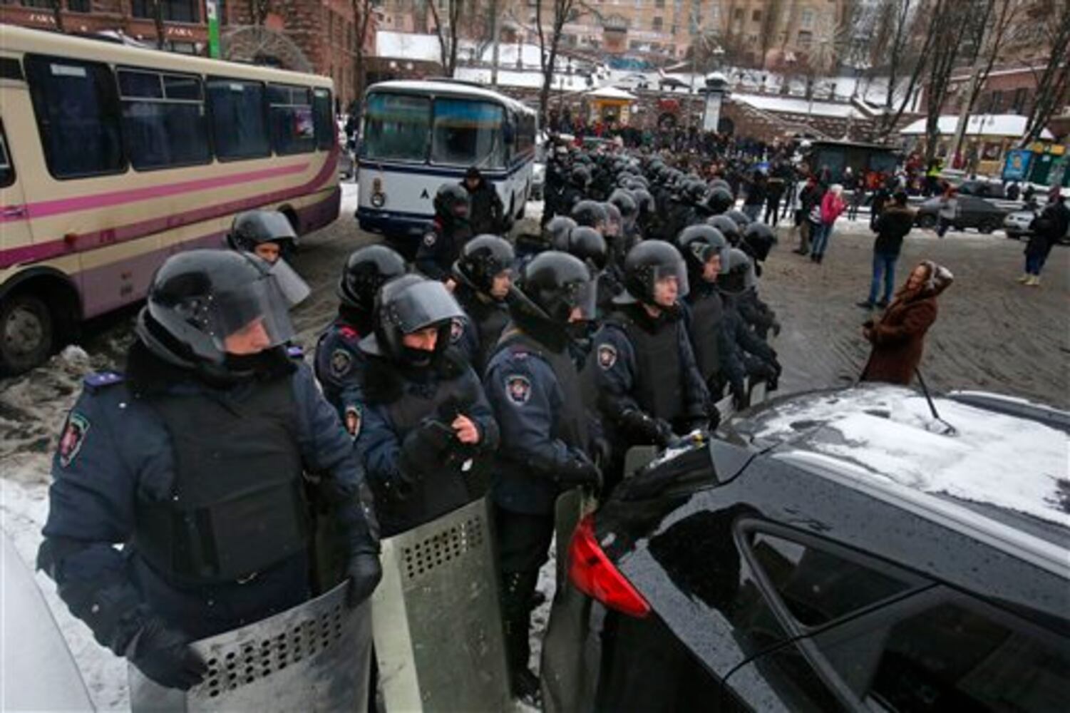 Anti-Government Protest in Ukraine
