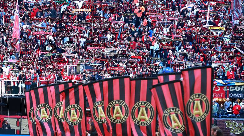 Atlanta United will host a playoff game at Mercedes-Benz Stadium on Nov. 11.