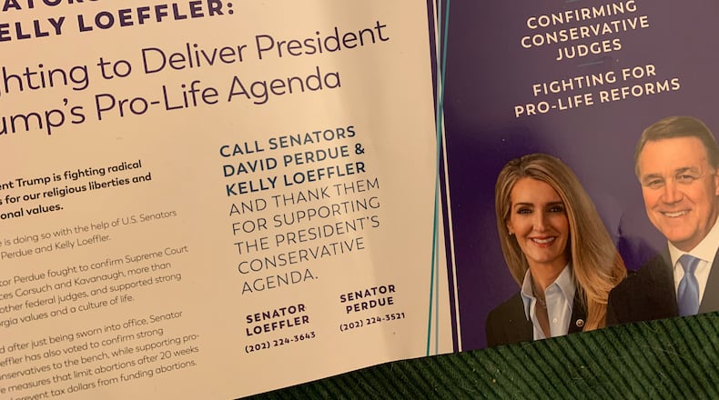 Georgia Life Alliance mailer
