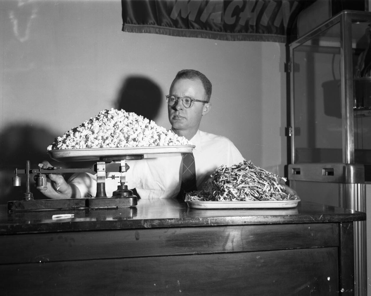 Popcorn vs. paper