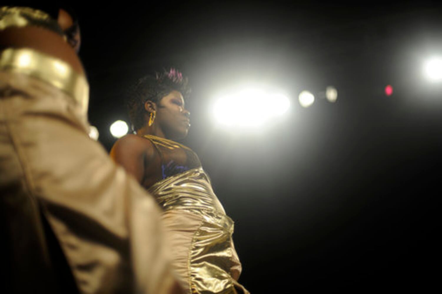 Hair-styling competition at Bronner Bros. show