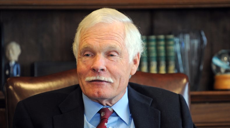 Former Braves owner Ted Turner. (AJC file photo)