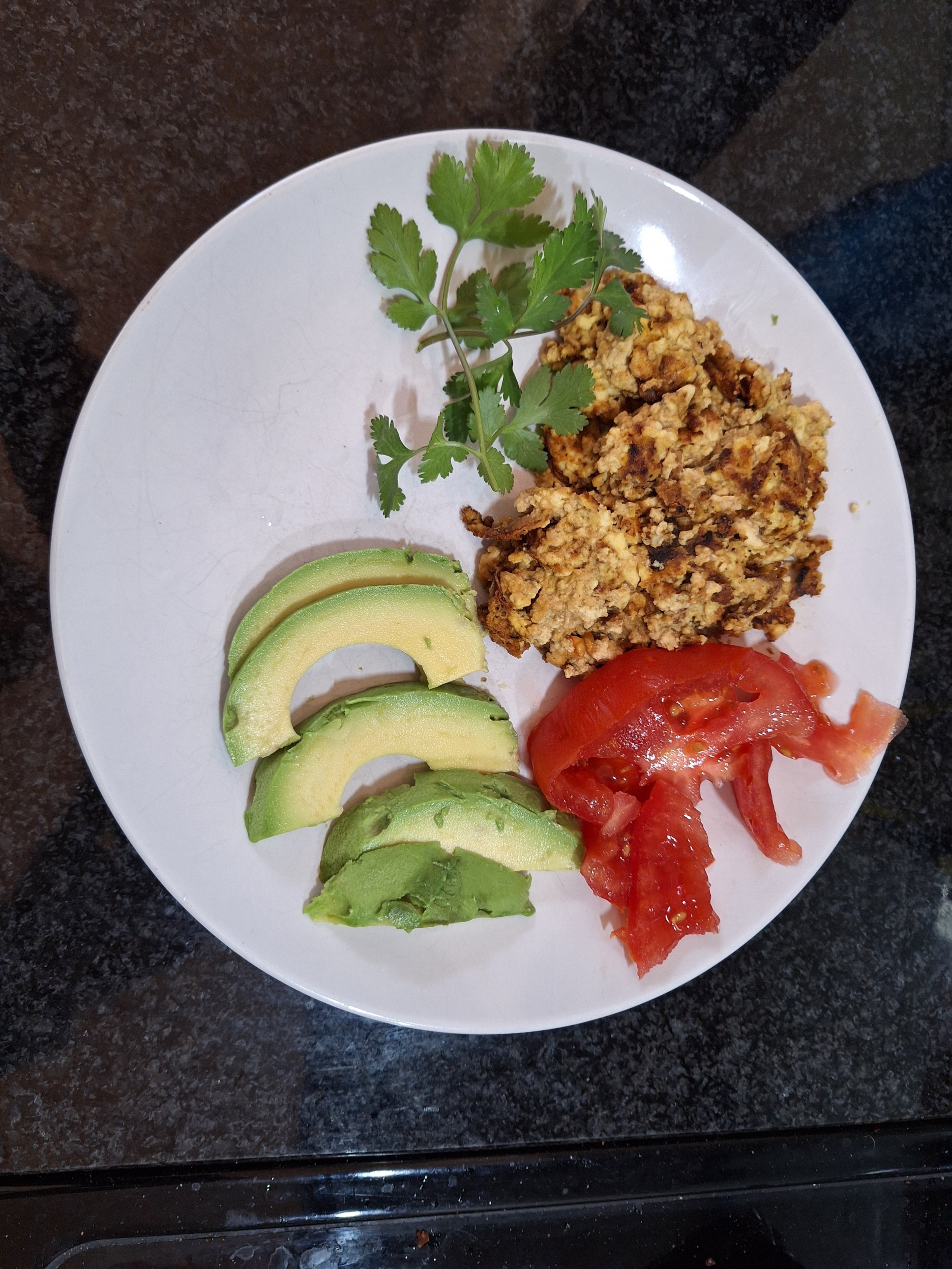 This vegan chorizo is made from textured vegetable protein seasoned with traditional Mexican spices. (Courtesy of Tim Acevedo)