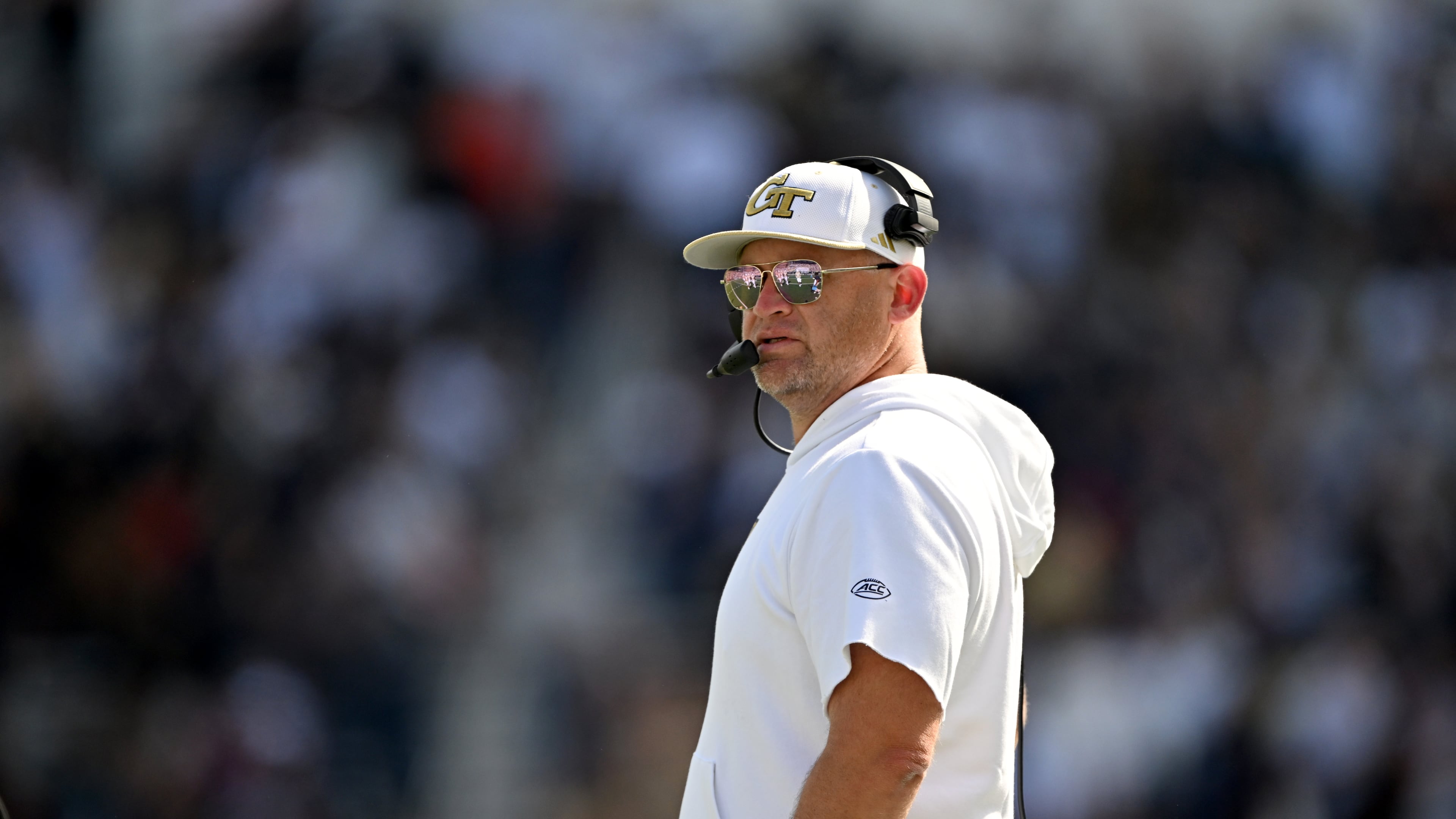 Georgia Tech head coach Brent Key adds another arm to his recruiting class by landing a 3-star quarterback from Louisiana. (Hyosub Shin/AJC)