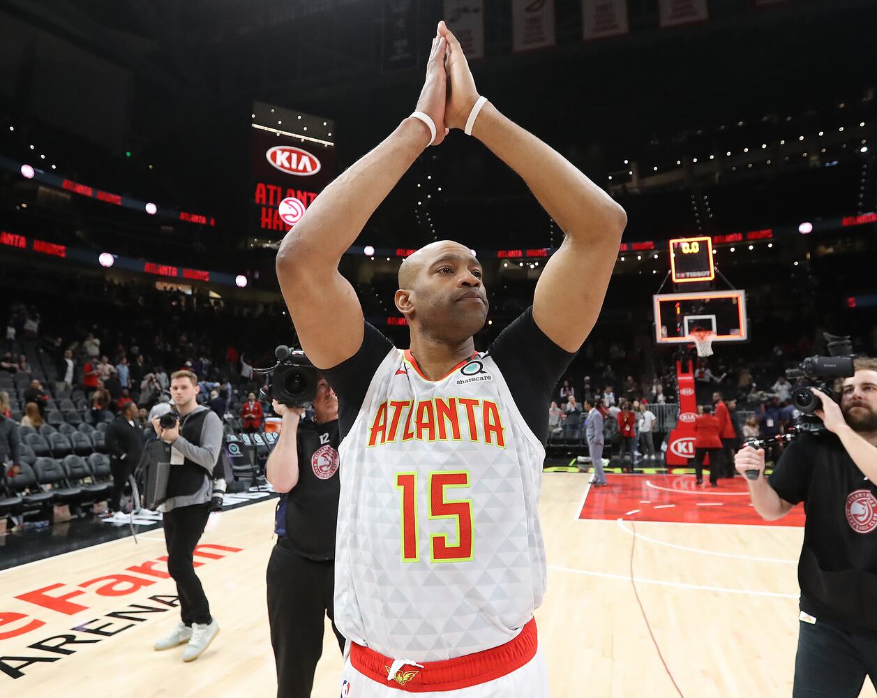 Photos: Hawks lose to Knicks amid coronavirus concerns