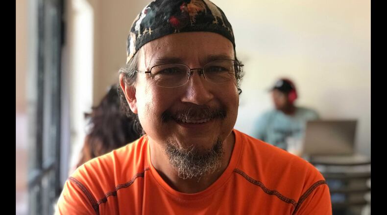 East Cobb plumber Joseph Pond is running as a write-in candidate for the District 3 county commission seat. (Meris Lutz/AJC)