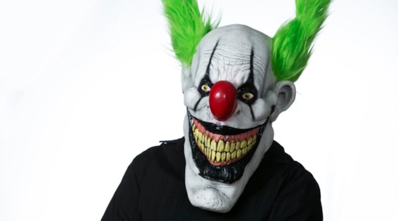 Peachtree City is warning residents that clown pranks can be dangerous. AJC file photo