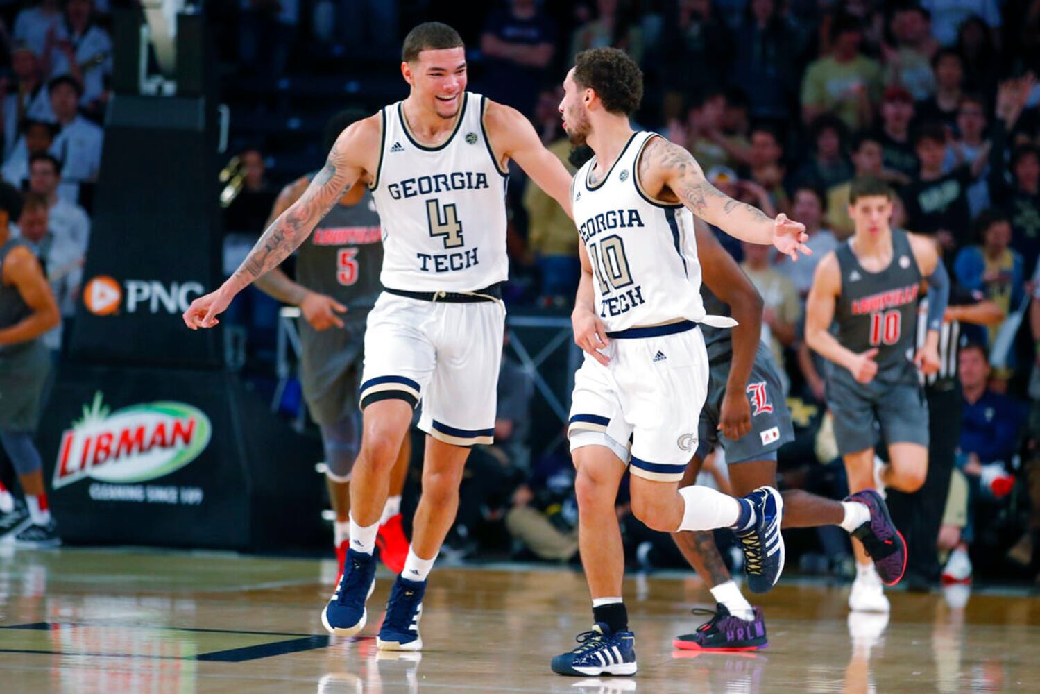 Photos: Georgia Tech stuns 5th-ranked Louisville