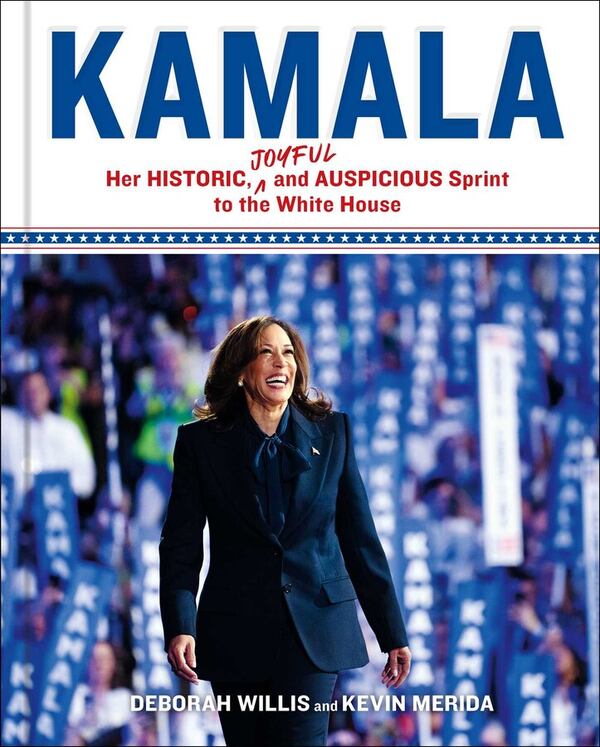 "Kamala: Her Historic, Joyful and Auspicious Sprint to the White House" (Courtesy of Simon & Schuster)
