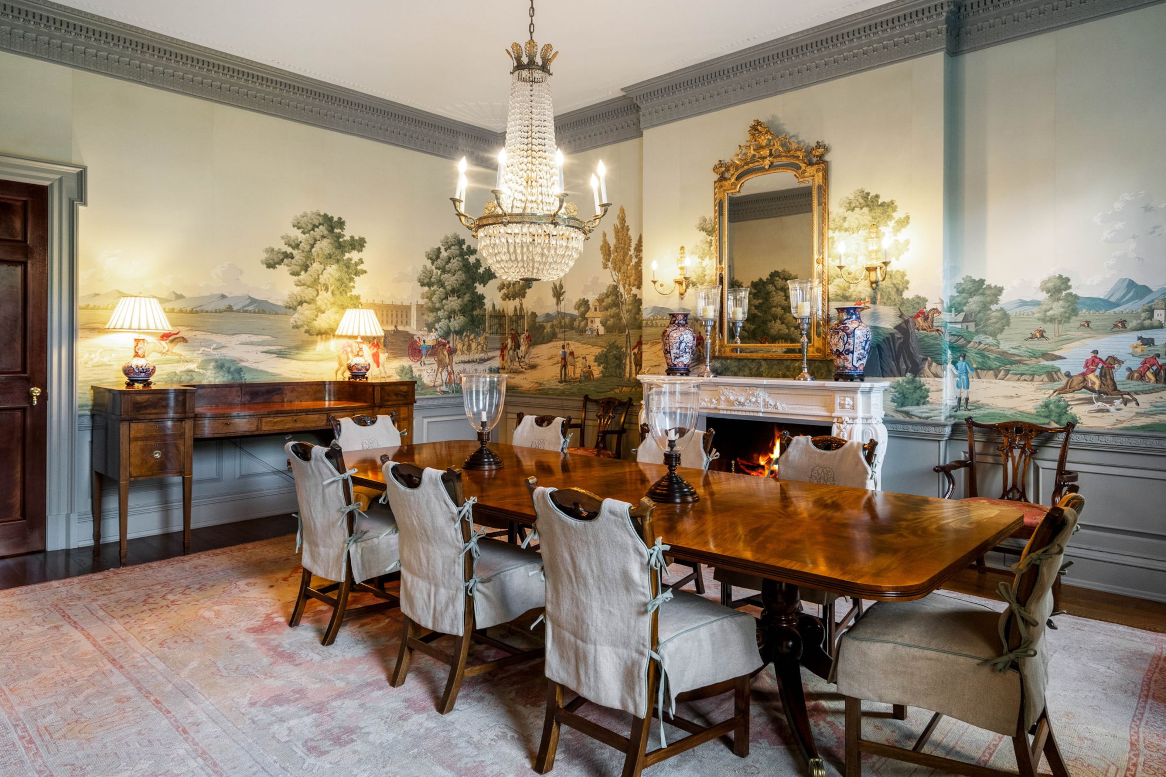 Sold for $12,865,000, the Buckhead property features over 14,000 square feet of living space in the main house alone.