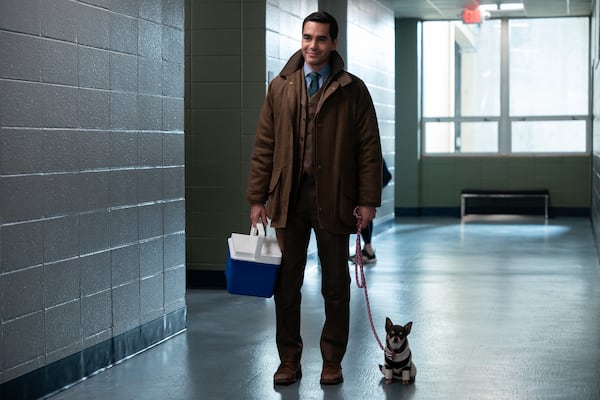 Ramón Rodríguez and Belle in "Will Trent" on ABC. (Daniel Delgado/Disney/TNS)