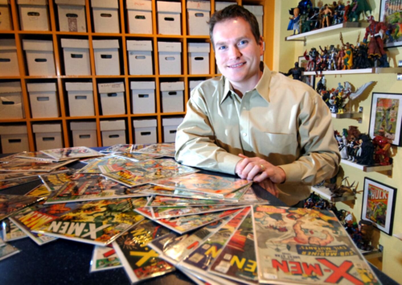 Comic books, entertaining define Smyrna home