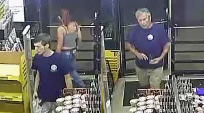 The Paulding County Sheriff's Office said the people in these photos are persons of interest in a fatal hit and run.