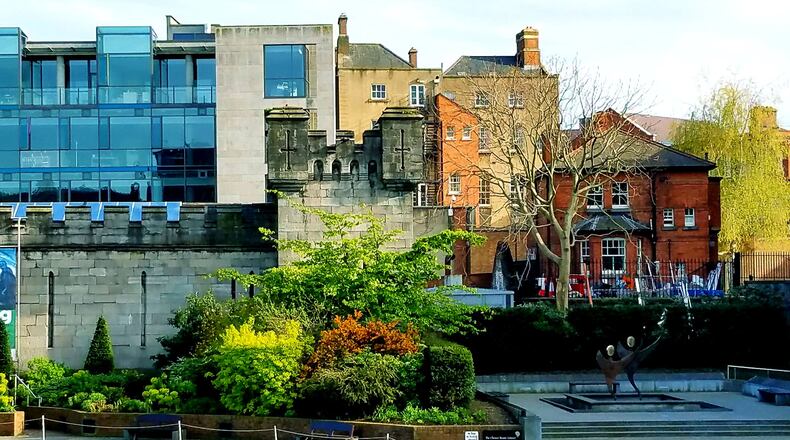 Peter C. Thomas submitted this photo he called “Dublin, Ireland: Blending the Old and New.” He wrote: “I took this with my cell phone in April when my wife and I were visiting the city for the first time.”