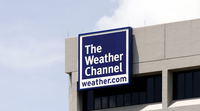 The Weather Channel headquarters in Atlanta, where Allen Media local stations will have their weather centralized in a "hub" fashion. (Dreamstime/TNS)