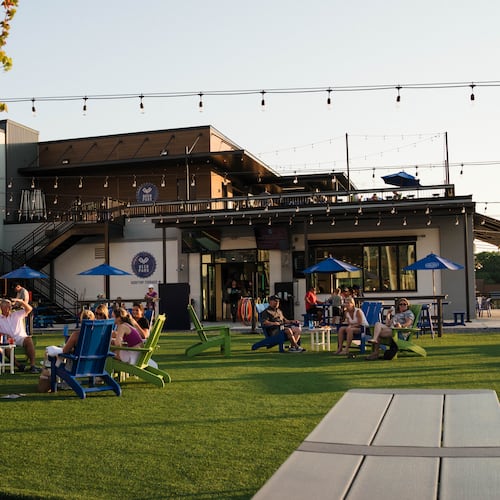 Socializing through pickleball is made even easier at venues like Pickle and Social, combining food, drinks and live music with indoor and outdoor pickleball courts. Courtesy of Qilafi Public Relations