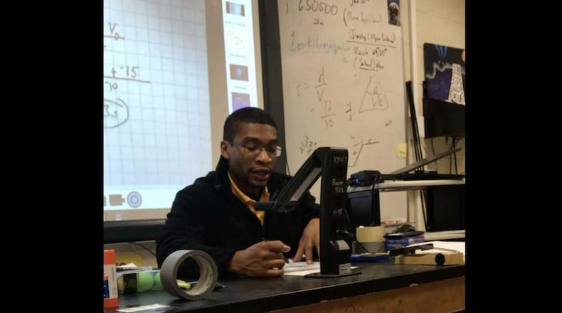 Berkil Alexander of Kennesaw Mountain High School is one of four Cobb educators chosen to participate in the 2019 NASA Airborne Astronomy Ambassadors program.