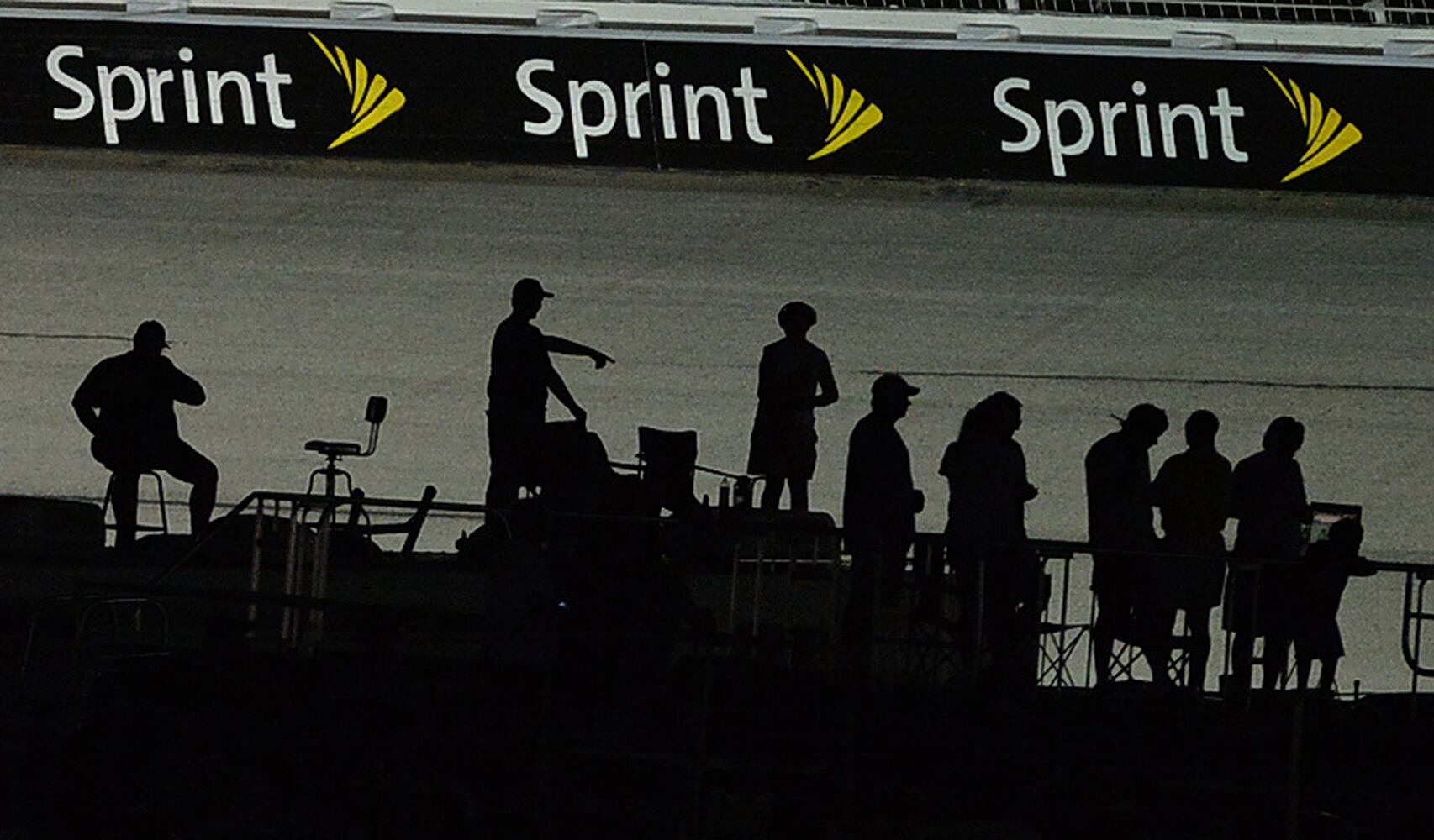 NASCAR under the lights at Atlanta Motor Speedway