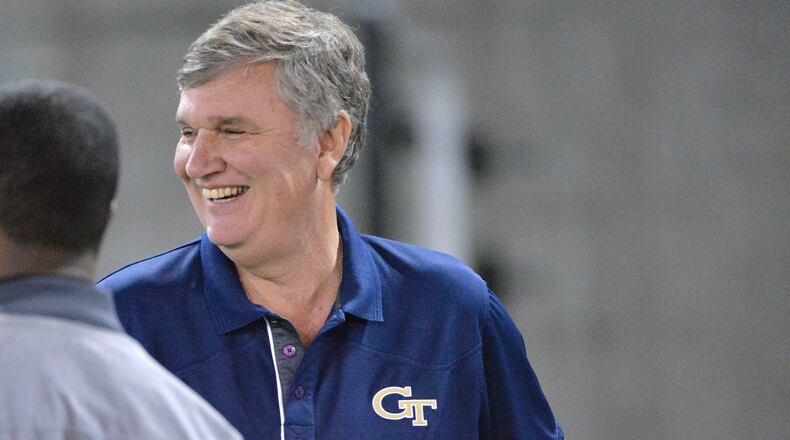 Paul Johnson is entering his 10th season at Georgia Tech.